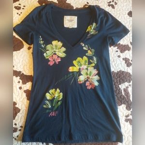 Blue Floral Shirt